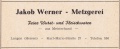 1961 Anzeige Metzgerei Werner.JPG
