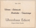 1961 Anzeige Uhrenhaus Eckert.JPG