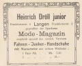 1912 Anzeige Frankfurter Str 2 Mode Heinrich Dröll jun.jpg