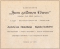 1961 Anzeige Gaststätte Zum goldenen Löwen.JPG