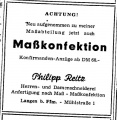 1954-02-16 Anzeige Mühlstr 1 Reitz.jpg